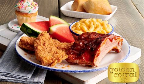 Golden Corral Features Baby Back Ribs And Chicken Tenders For The