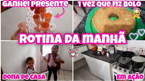 Rotina Da Manh Fiz Bolo De Milho Pela Primeira Vez Rotinadamanh