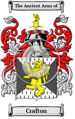 Crafton Name Meaning, Family History, Family Crest & Coats of Arms