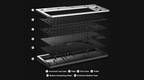 คยบอรด Akko MOD TKL RGB Hot Swap Custom Mechanical Keyboard