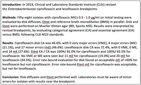 Constructing The Perfect Clinical Microbiology Abstract