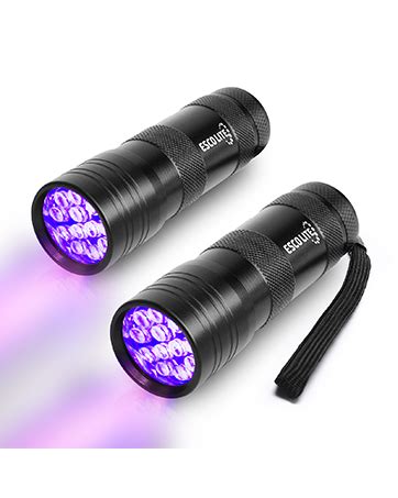 ESCO LITE Escolite UV Flashlight Black Light 51 LED 395 NM Ultraviolet