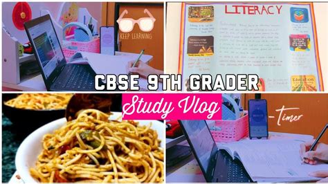 Th Grader Study Vlog Study Vlog Class Day In Life Of Cbse Th