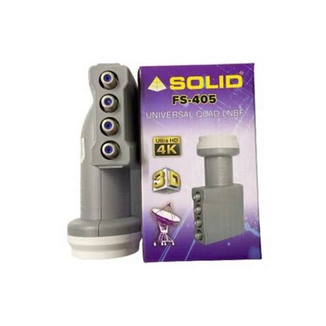 SOLID FS 405 Ku Band Universal Quad Ku LNBF At Rs 550 Piece Ku Band