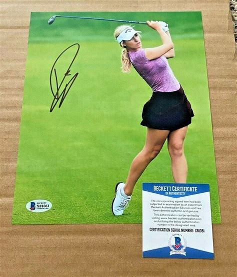 Paige Spiranac Very Sexy Lpga Golfer Signed X Photo Hot Sex Picture