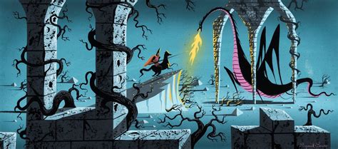 Eyvind Earle - Sleeping Beauty Concept Art (1950s) : r/museum