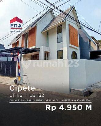 DIJUAL RUMAH DI JL CIPETE JAKARTA SELATAN SHM Luas Tanah 116m Luas