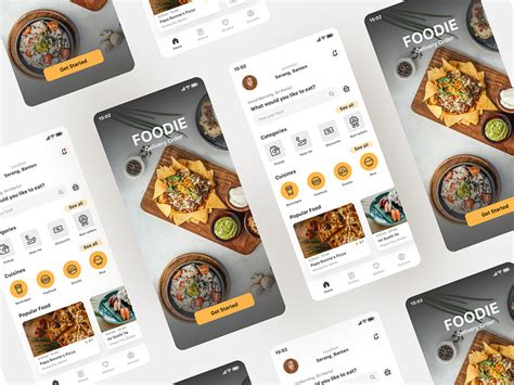 Food Mobile App by Sri Harty on Dribbble