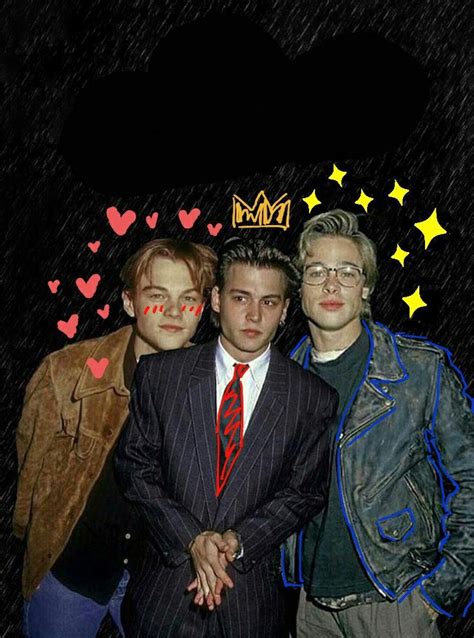 Trio légendaire Leonardo Dicaprio - Johnny Depp - Bratt Pit | François ...