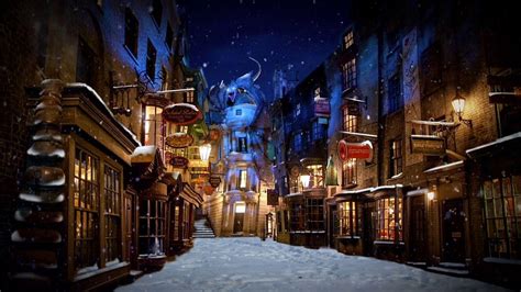 Diagon Alley Wallpapers - Top Free Diagon Alley Backgrounds - WallpaperAccess