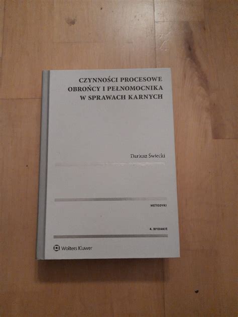 Czynności procesowe obrońcy i pełnomocnika Kraków Kup teraz na