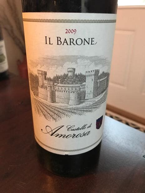 2009 Castello Di Amorosa Cabernet Sauvignon Il Barone USA California