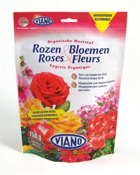 Acheter Rosiers Engrais Organique 750 Gr Doypack Viano Commandez En