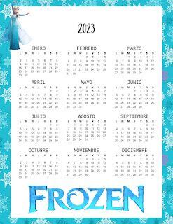 Calendario Frozen Frozen Calendario Frozen Para Imprimir