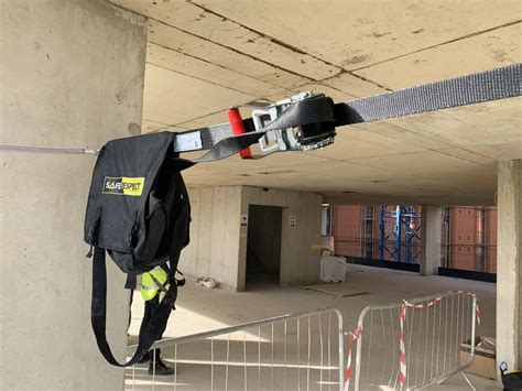 TEMPORARY HORIZONTAL LIFELINE 20 MTR - Safety Respect