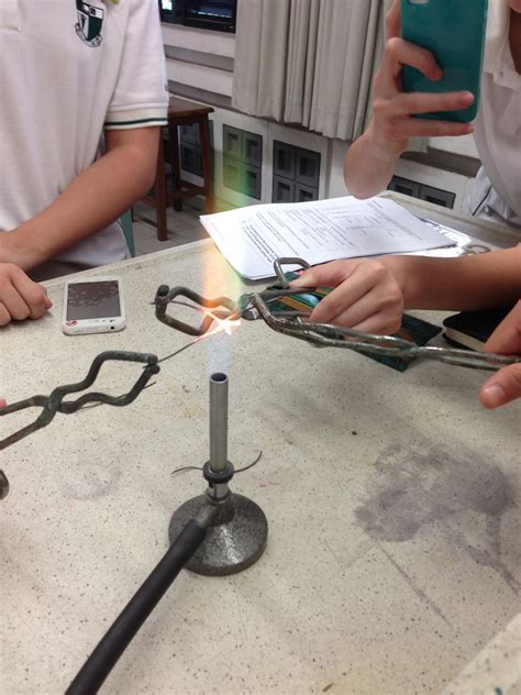 Keerthanas E Journal 2013 Lower Chemistry Practical Bunsen Burner