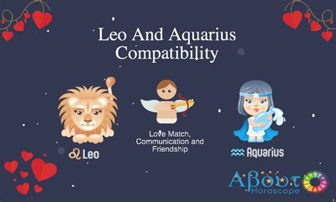 Read about Leo ♌ And Aquarius ♒ love compatibility. If you are a Leo ...