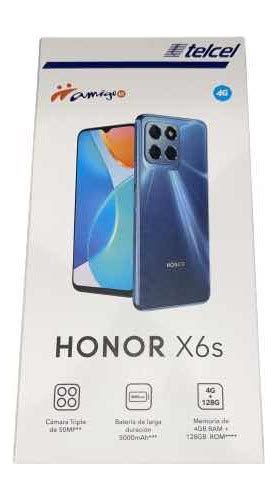 Smartphone Honor X6s 4gb Ram 128gb Azul Nautico Gran Pantalla 65