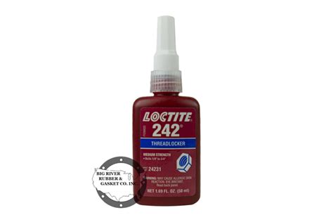 Loctite 242 Threadlocker #24231 | Big River Rubber & Gasket