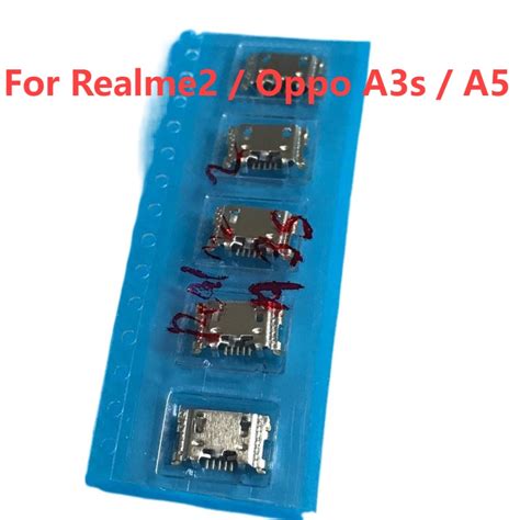pcs usb plug  charging pin charger port  realme realme