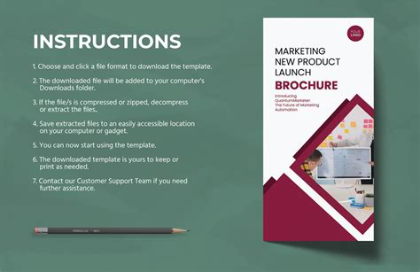 Marketing New Product Launch Brochure Template in Word, PDF - Download | Template.net