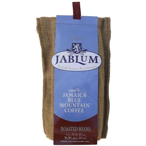 Jablum Jamaica Blue Mountain Coffee Roasted Whole Bean Oz