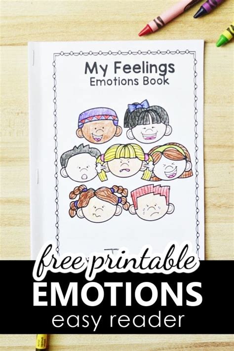 Use His Free Printable Emotions Reader For Social Emotional Development