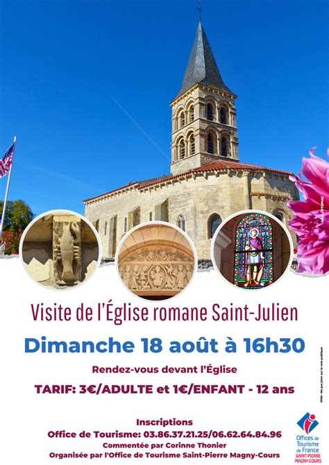 18 08 Visite Eglise romane Saint Julien CCLA Communauté de communes