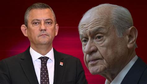 Sürpriz görüşme Özgür Özel Devlet Bahçeli ile bir araya gelecek