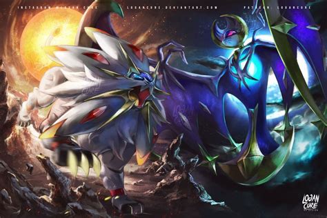 Solgaleo Lunala Pokemon Sun And Moon By Logancure On Deviantart Pokemon Sun Pokemon Solgaleo