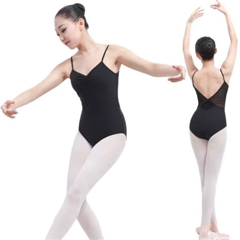 Gymnastics Leotard Dancewear Backless Sleeveless Dance Ballet Women