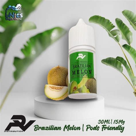 Jual Liquid Brazilian Melon Pods Friendly Ml Nic Mg Rv Distribution