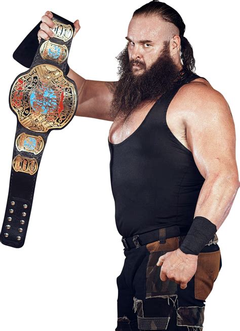 Download Braun Strowman Ecw World Heavyweight Champion Png By Braun