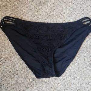 Hula Honey Swim Hula Honey Black Bikini Bottoms Poshmark