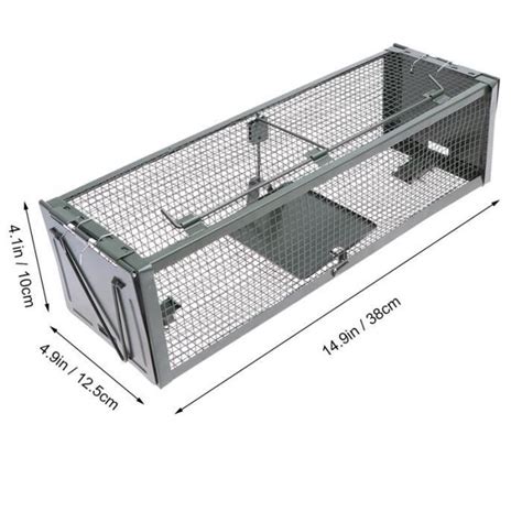 Piège nuisible Cage pour animaux vivants et rats piège à souris usage