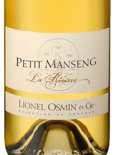 Lionel Osmin Cie La R Serve Petit Manseng Vivino Us