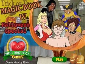 Magic Book 4 Halloween Special Magic Porn Game