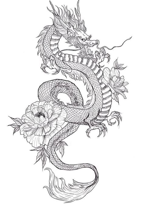 Dragon tattoo in 2023 | Dragon tattoo stencil, Dragon tattoo, Dragon ...