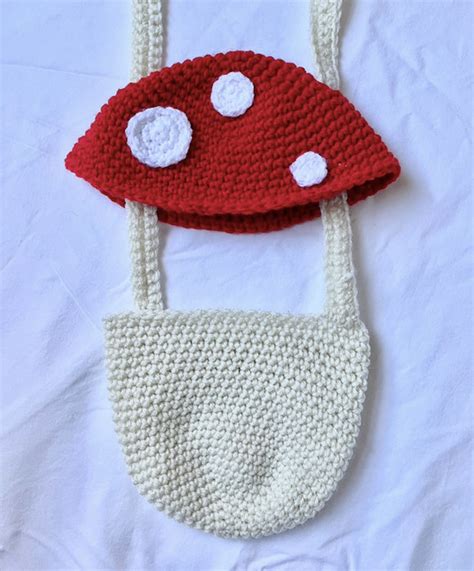 Crochet Mushroom Purse Etsy