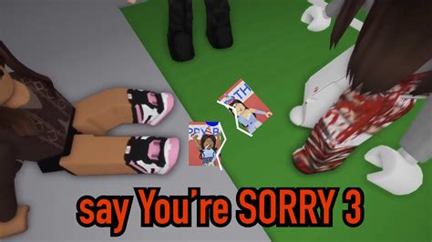 Say Youre Sorry 3roblox Movie Brookhaven Vpj Youtube