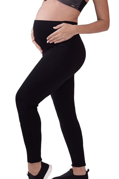 LEGGING GESTANTE CÓS ALTO EM MODAL Amábile Gestante