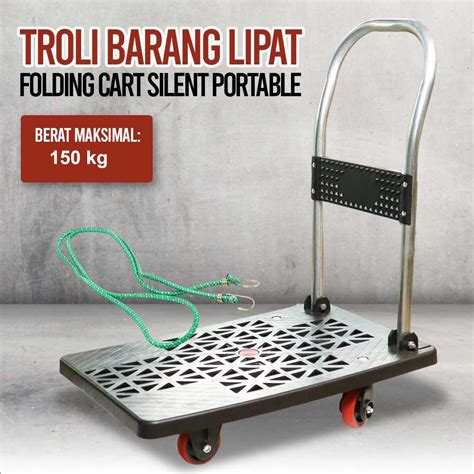 Jual Alat Angkut Barang Handtruck 150 Kg Troli Angkut Handtruck Besi