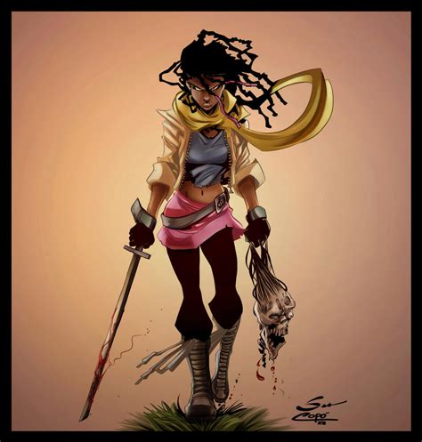 Michonne by PlasmaGrunt on DeviantArt