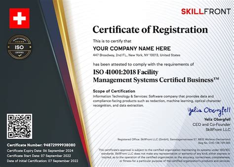 ISO 41001 Company Certification Affordable Fast Track Online