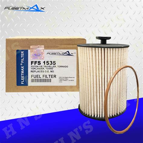 Fleetmax Fuel Filter FFS1535 For Foton View Traveller 2014 2018