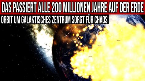 Das Passiert Alle Millionen Jahre Auf Der Erde Orbit Um