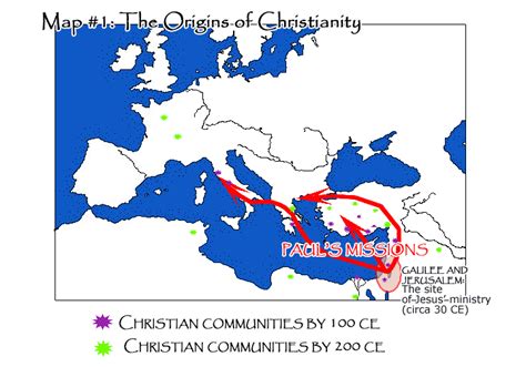 Christian History Maps 1