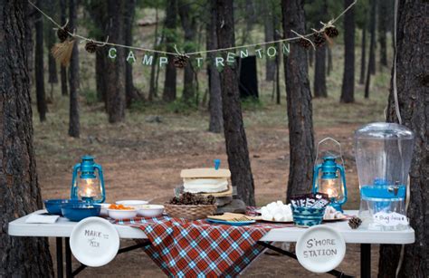 Camping Birthday Party Ideas Indoor Camping Theme Party Birthday