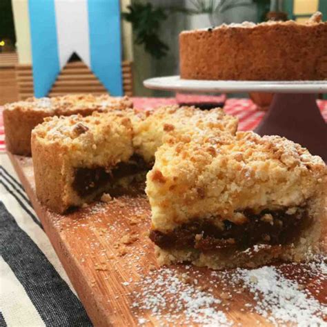 Tarta De Ricota Crocante Rellena De Dulce De Leche Cocineros Argentinos