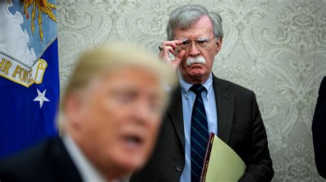 John Bolton Former Trump Official Could Reshape The Impeachment Trial